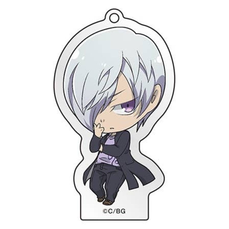 Gakuen Basara: Acrylic Keychain (Deformed Ver.) 6. Mitsunari Ishida