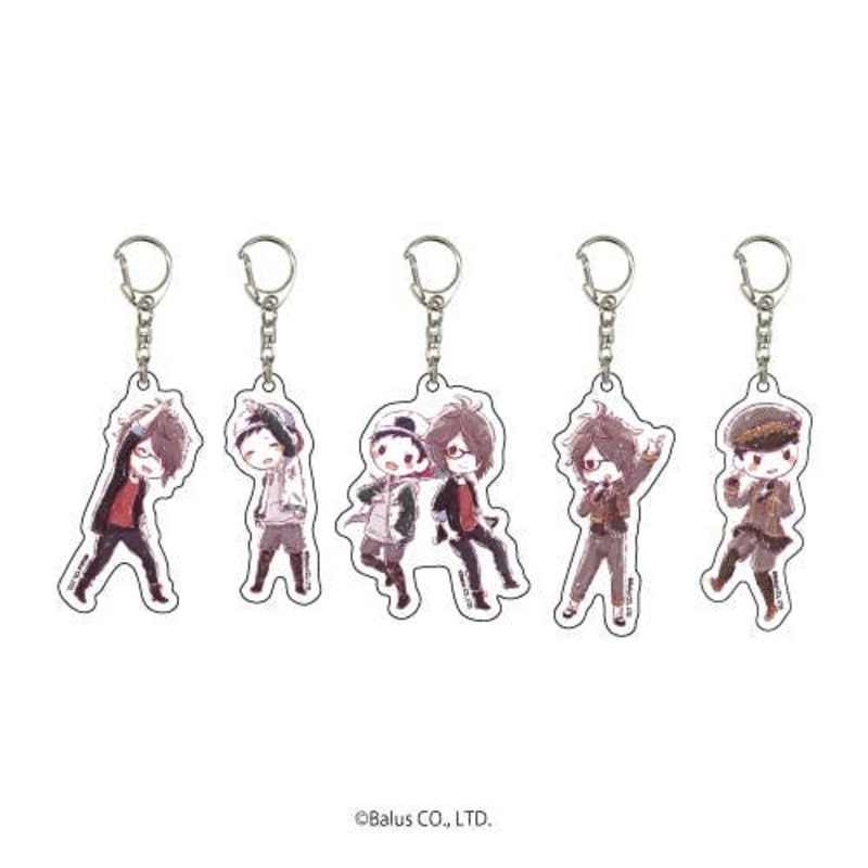 MonsterZ Mate: Acrylic Keychain Vol.01: (GraffArt) 1Box 5pcs