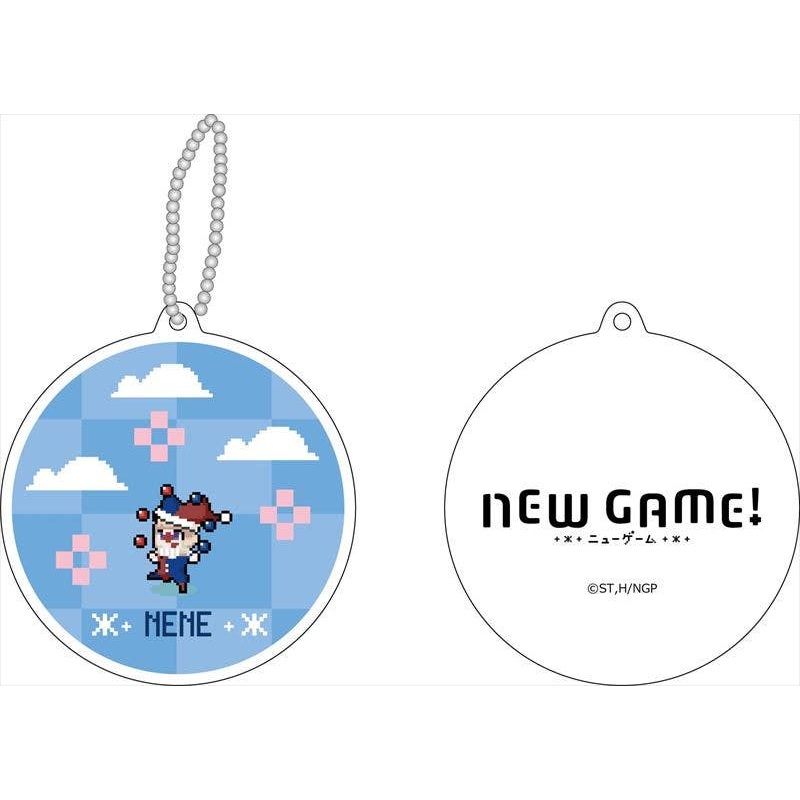 New Game!: Reflection Keychain Nene Sakura