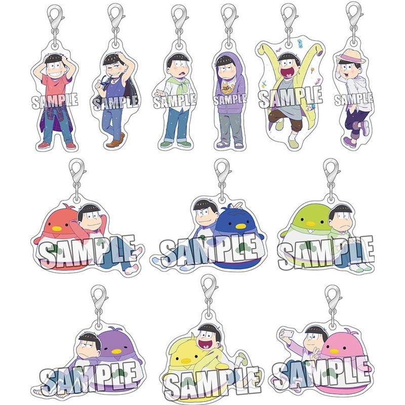 Osomatsu-san: Trading Fastener Mascot 1Box 12pcs