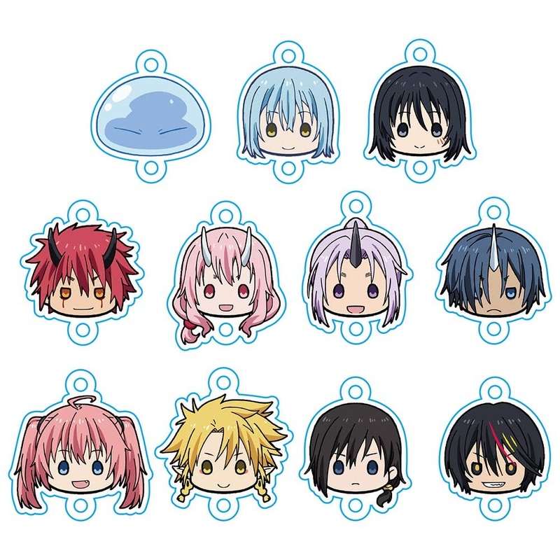 That Time I Got Reincarnated as a Slime: Churu-Chara Consolidated! Keychain 1Box 11pcs