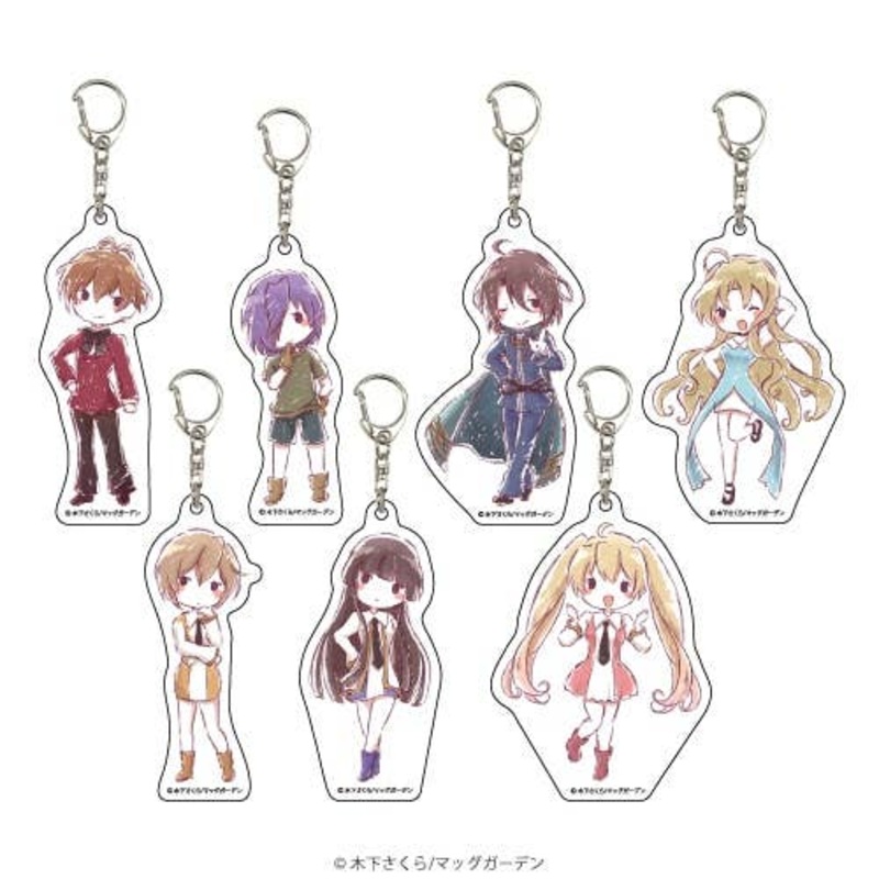 The Mythical Detective Loki Ragnarok: Acrylic Keychain Vol.02: (GraffArt) 1Box 7pcs