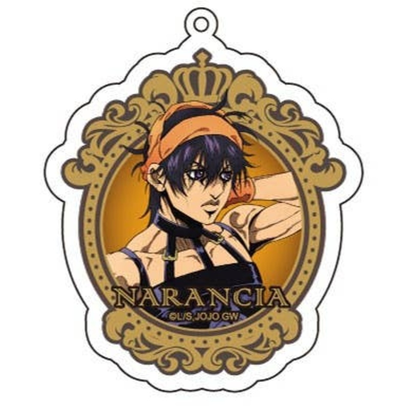 TV Anime JoJo's Bizarre Adventure: Golden Wind: AGF2019 Newly Drawn Acrylic Keychain 5 Narancia Ghirga
