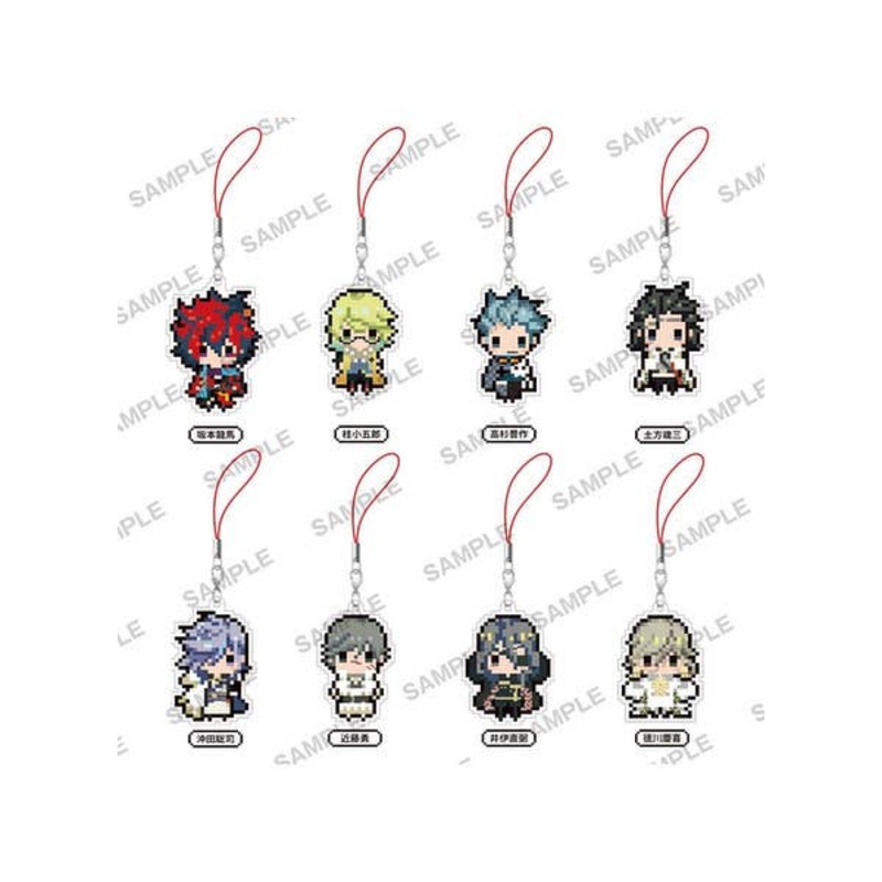 Bakumatsu Rock Petibit Strap Collection: 1Box (8pcs)