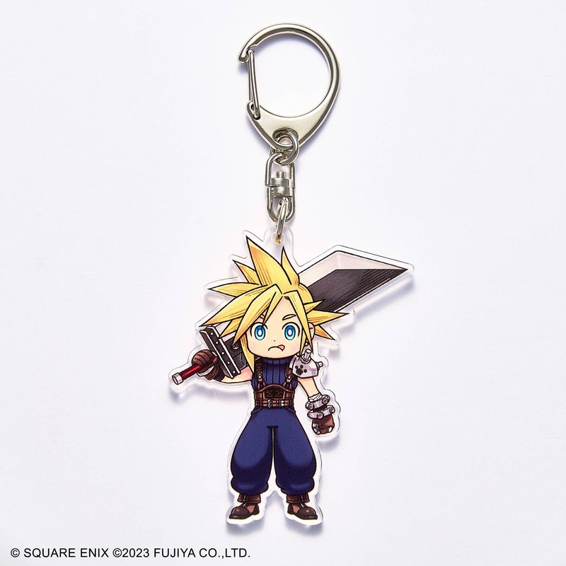 FINAL FANTASY VII EVER CRISIS x Peko & Poko Acrylic Keychain Cloud