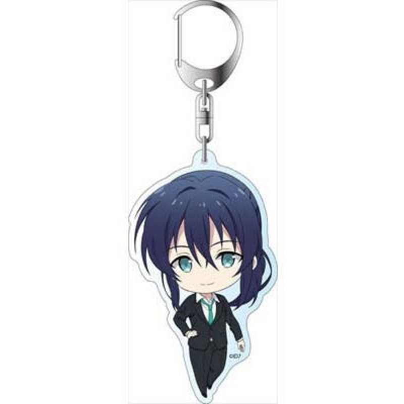 Idolish7 Newly Drawn Acrylic Keychain Banri Ogami