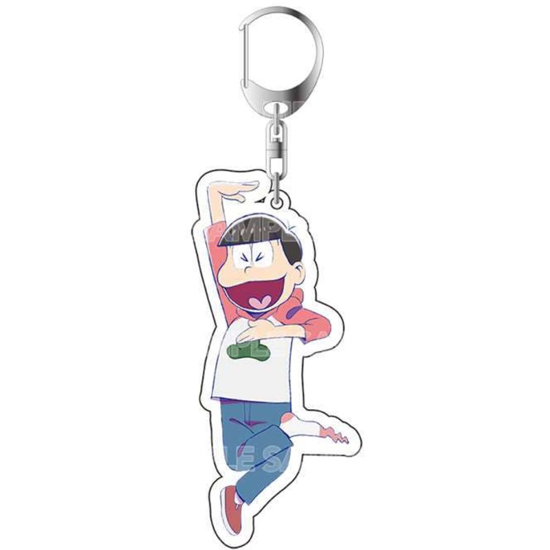 Osomatsu-san: Acrylic Keychain Raglan Sie ver. Osomatsu