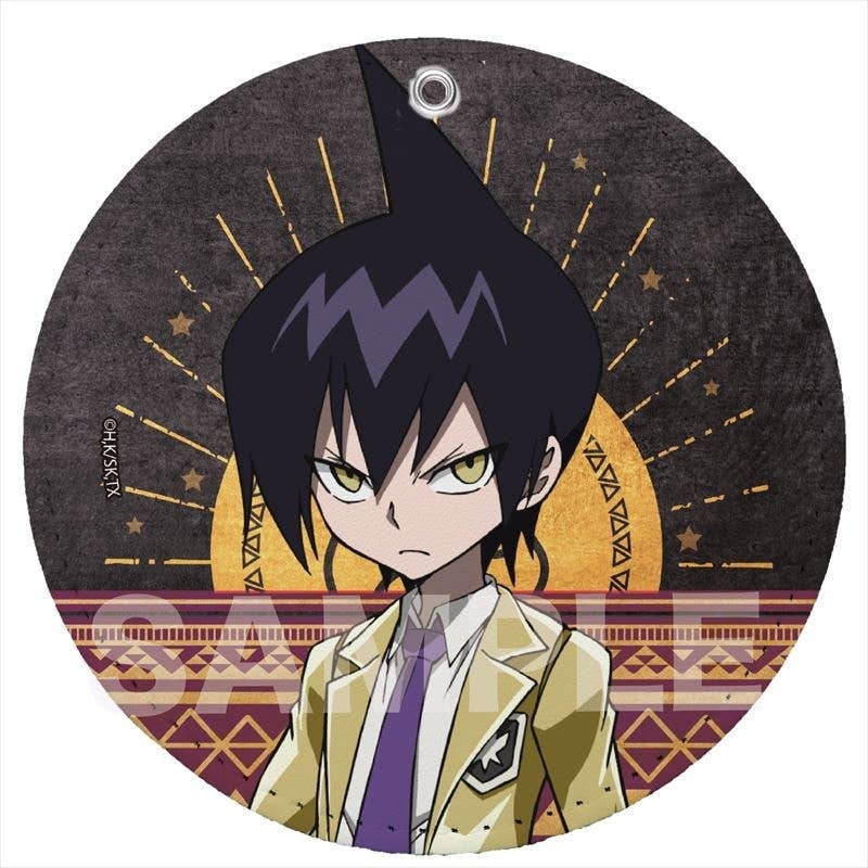 Shaman King: Leather Coaster Keychain 04 Tao Ren