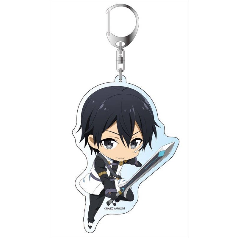 Sword Art Online the Movie -Ordinal Scale-: Big Keychain Kirito SD Ver.