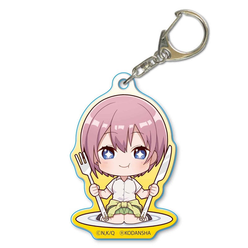 The Quintessential Quintuplets: Gochi Chara Acrylic Keychain: Ichika Nakano