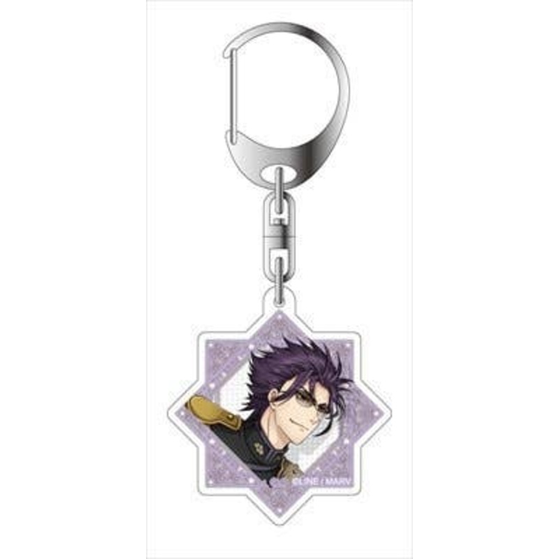 The Thousand Noble Musketeers Acrylic Keychain Kiseru