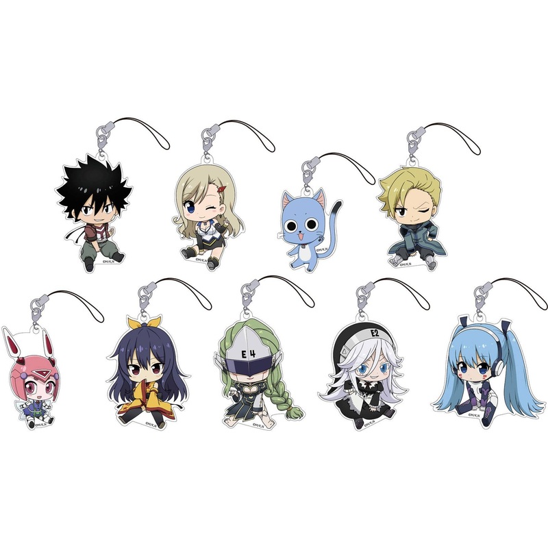 Edens Zero: Petanko Trading Acrylic Strap 1Box 9pcs