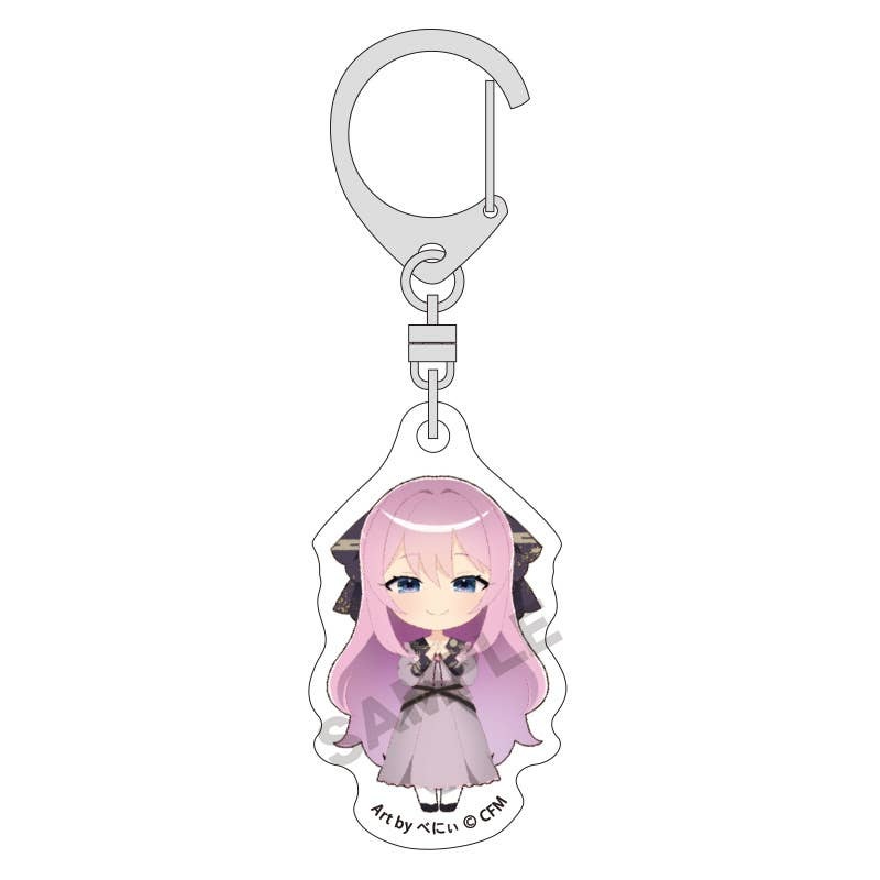 Hatsune Miku Mini Acrylic Keychain Megurine Luka Hannari 2024 Mini Character