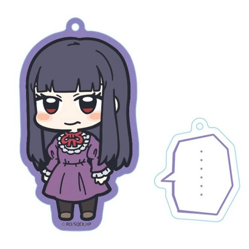 High Score Girl: Acrylic Keychain with Dialogue Charm Akira Oono Silence ver.