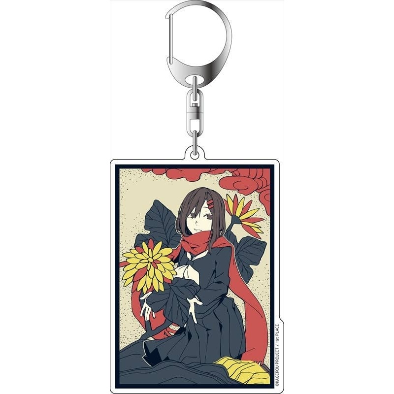 Kagerou Project Big Keychain Ayano Hanafuda Ver.