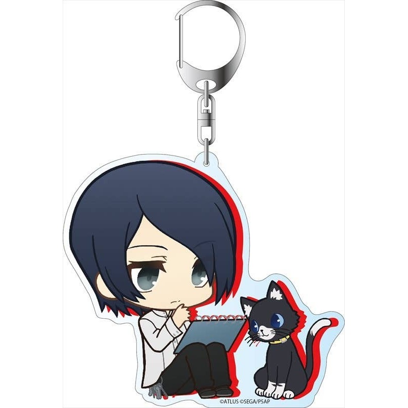 Persona 5 the Animation Big Keychain Puni Chara Yusuke Kitagawa