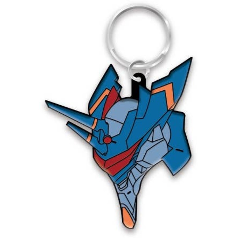 Rebuild of Evangelion: Head Rubber Keychain Mark.06