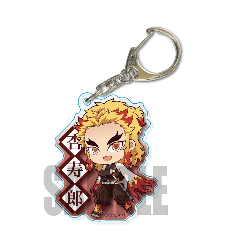 Tekutoko Acrylic Keychain Vol.3 Demon Slayer: Kimetsu no Yaiba: Kyojuro Rengoku