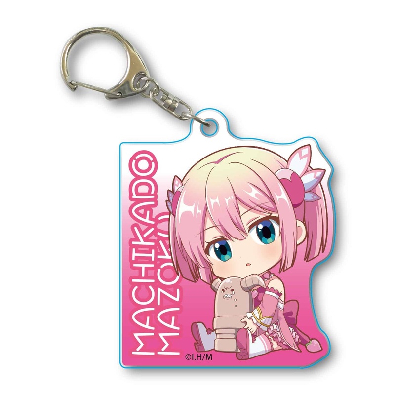 The Demon Girl Next Door: GyuGyutto Acrylic Keychain Momo Chiyoda (Magical Girl)