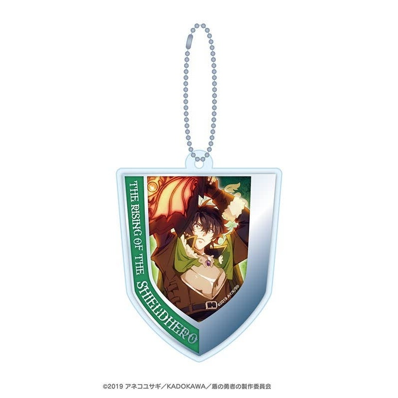 The Rising of the Shield Hero: Glitter Acrylic Keychain Naofumi Iwatani
