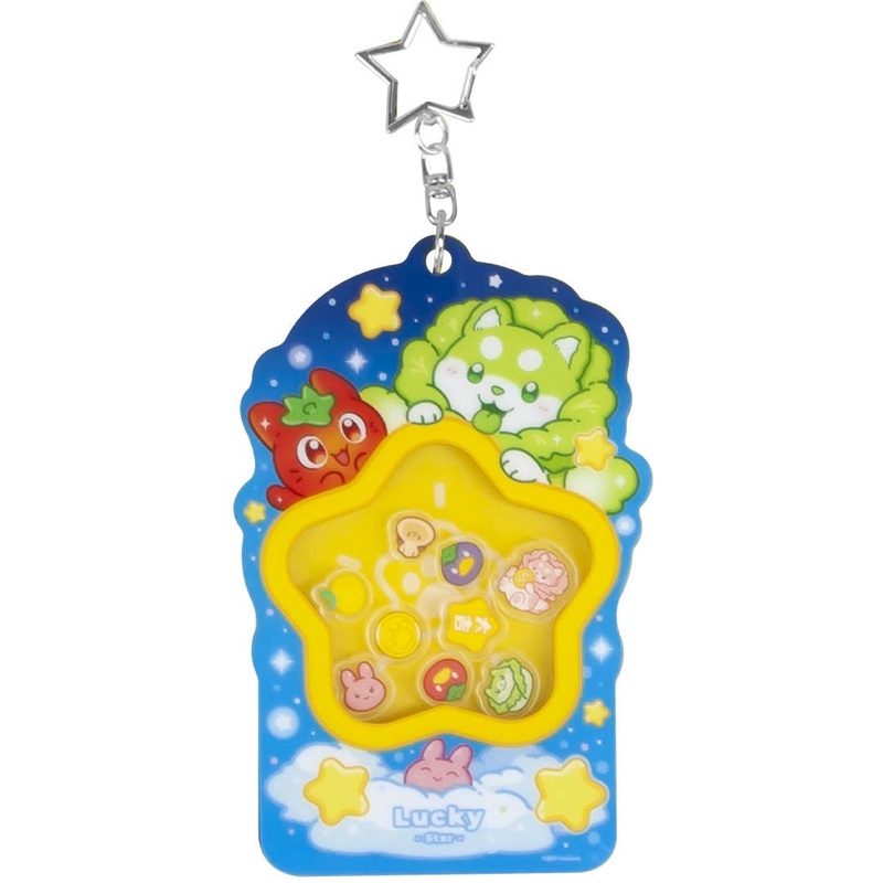 Vegetable Fairy Series Shakashaka Keychain Lucky (Blue)
