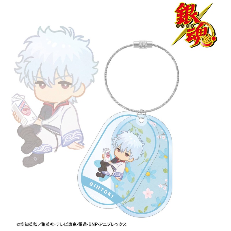Gintama: Sakata Gintoki Botania 2-Wire Big Acrylic Keychain