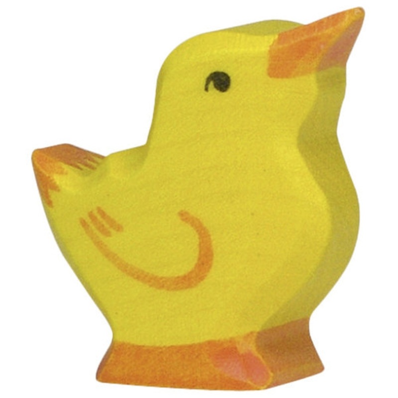 "Holztiger - Chick with Head Raised"