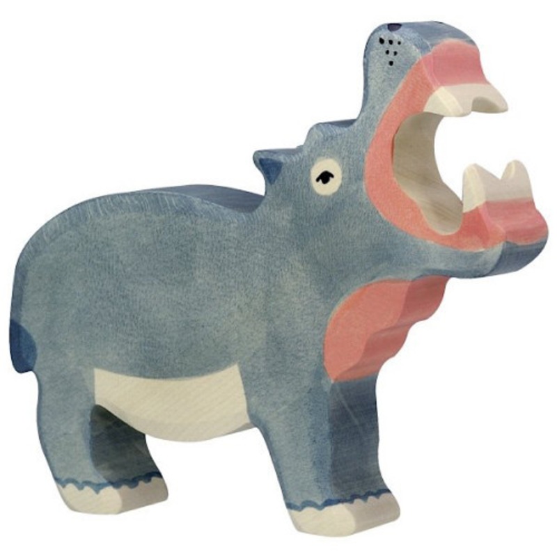 "Holztiger - Hippopotamus"