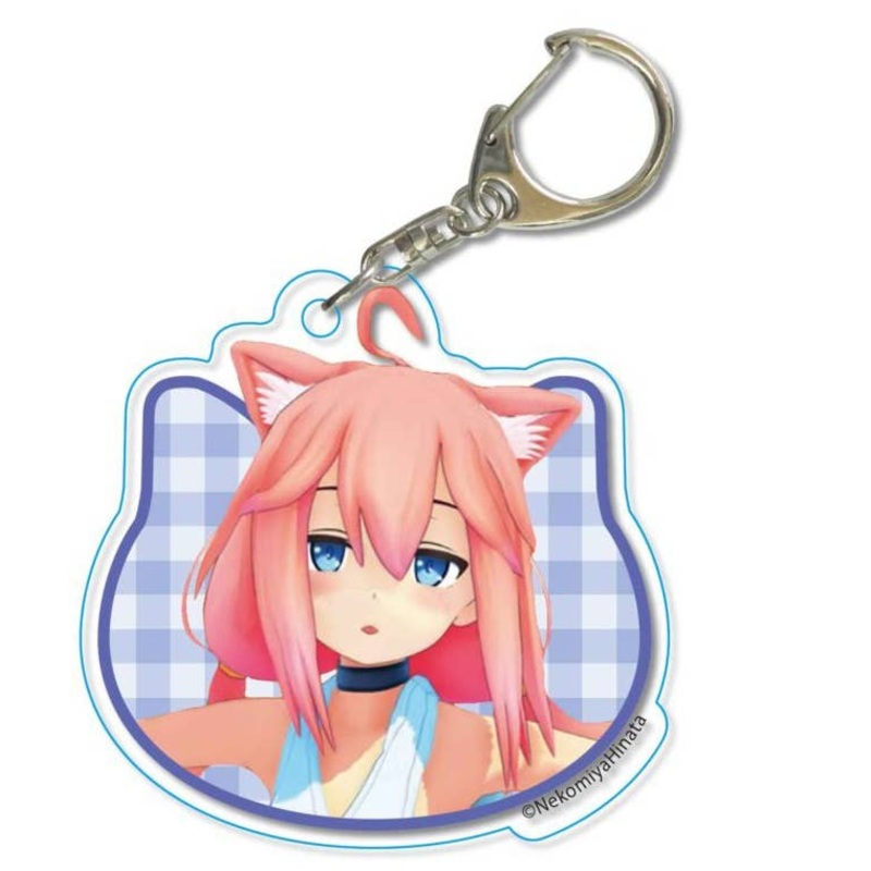 Nekomiya Hinata Acrylic Keychain / Blue