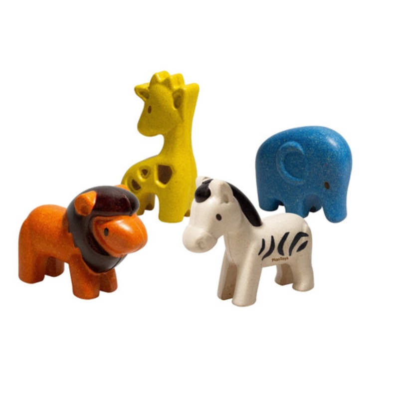"PlanToys - Wild Animals Set 6128"
