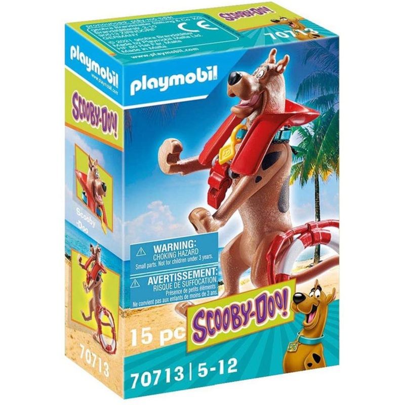 "Playmobil SCOOBY-DOO! Collectible Lifeguard Figure 70713"