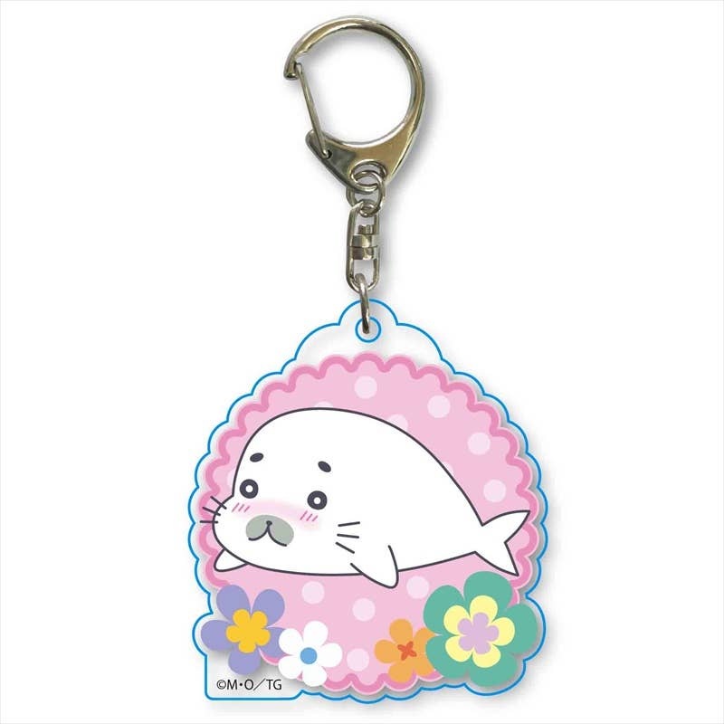 Shounen Ashibe Go! Go! Goma-chan: Clear Keychain Part2 Pink