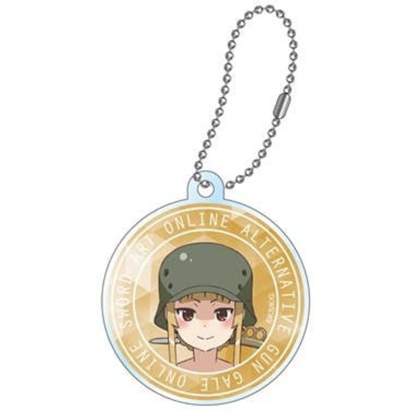 Sword Art Online Alternative Gun Gale Online Polycarbonate Keychain Fukaziroh A