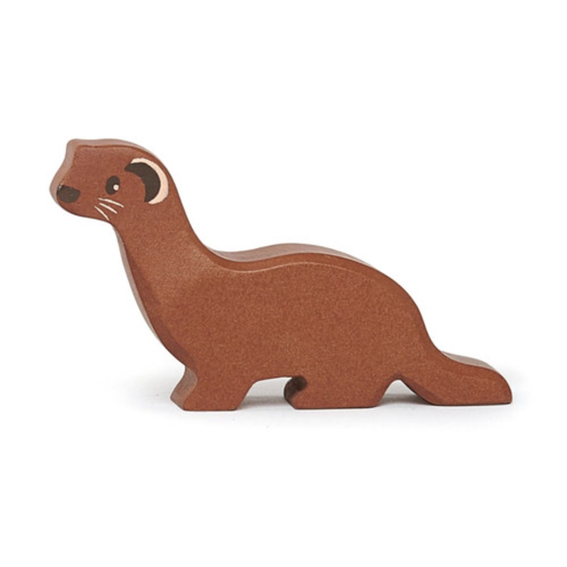"Tender Leaf Toys - Weasel Wooden Animal"