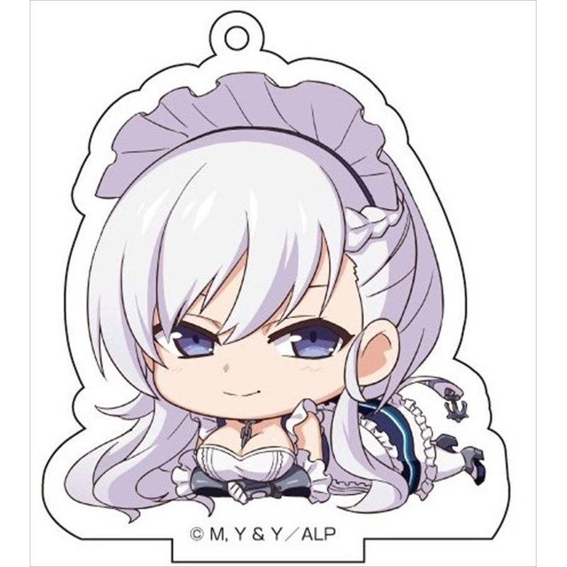 TV Anime Azur Lane: Gororin Acrylic Keychain 2 Belfast
