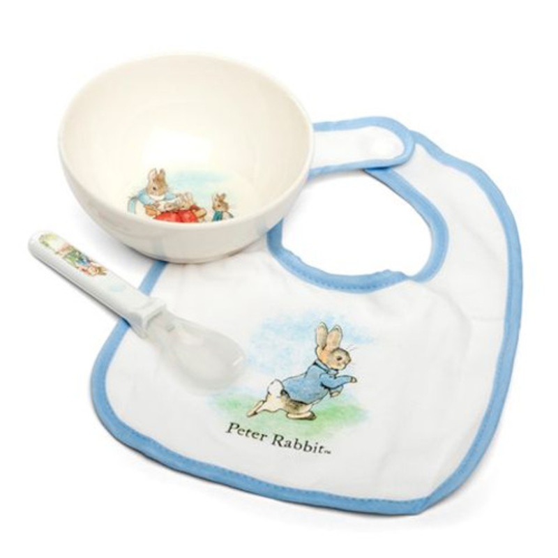 "BEATRIX POTTER - PETER RABBIT First Feeding Set - 3 pc"