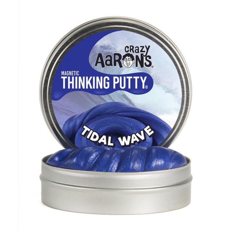 "Crazy Aaron's MAGNETIC Thinking Putty - Tidal Wave 4" Tin"