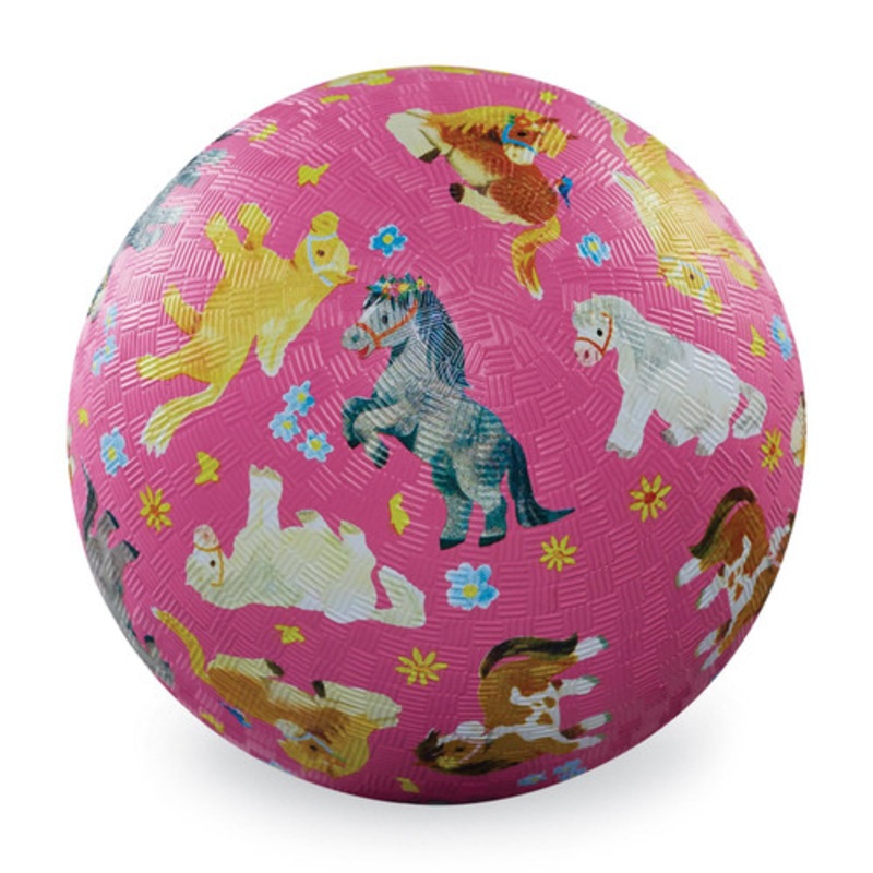 "Crocodile Creek 7" Playground Ball - Pretty Ponies"
