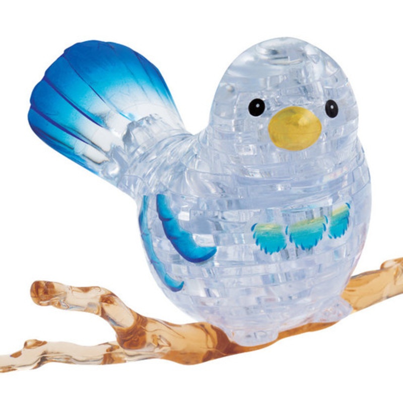 "Crystal Puzzle 3D - Clear Bird 48 piece"