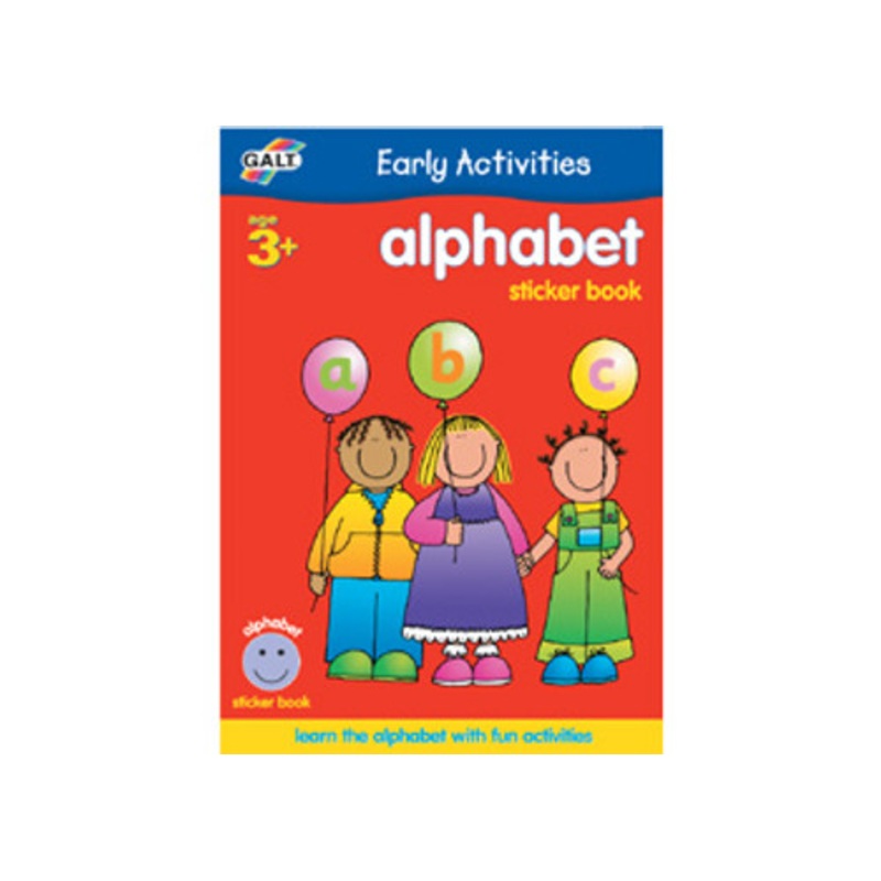 "Galt - Alphabet Sticker Book"