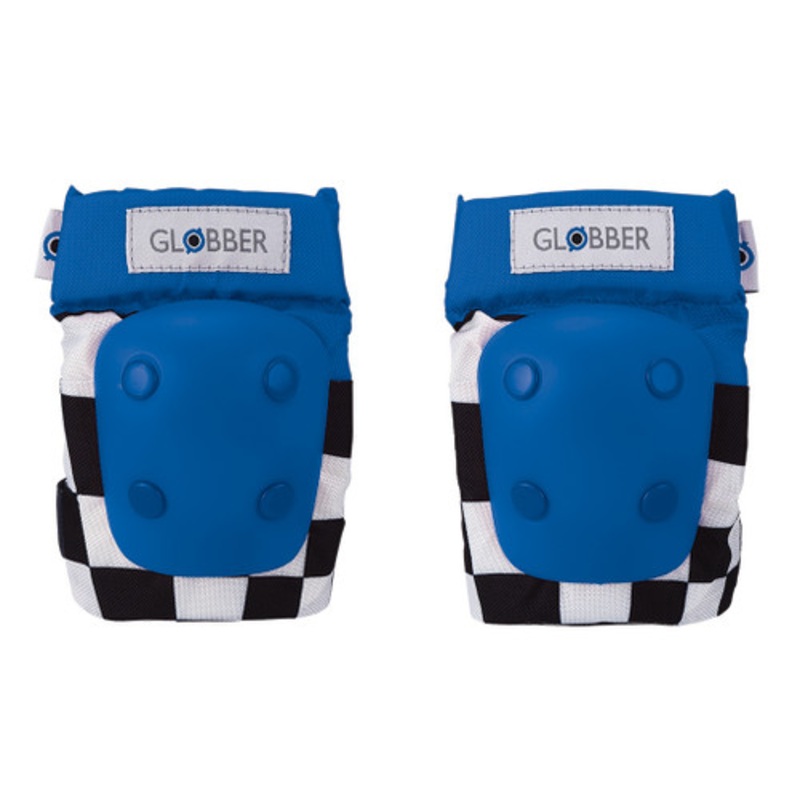 "Globber - Toddler Protective Pads (XXS) - Navy Blue/Racing"