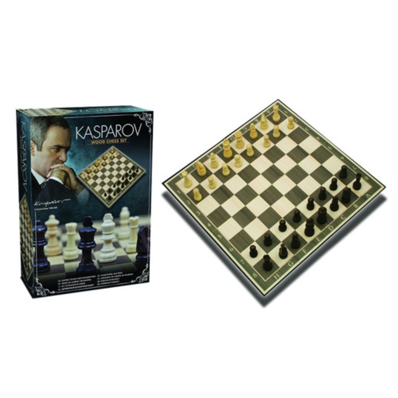 "Kasparov - Wood Chess Set"