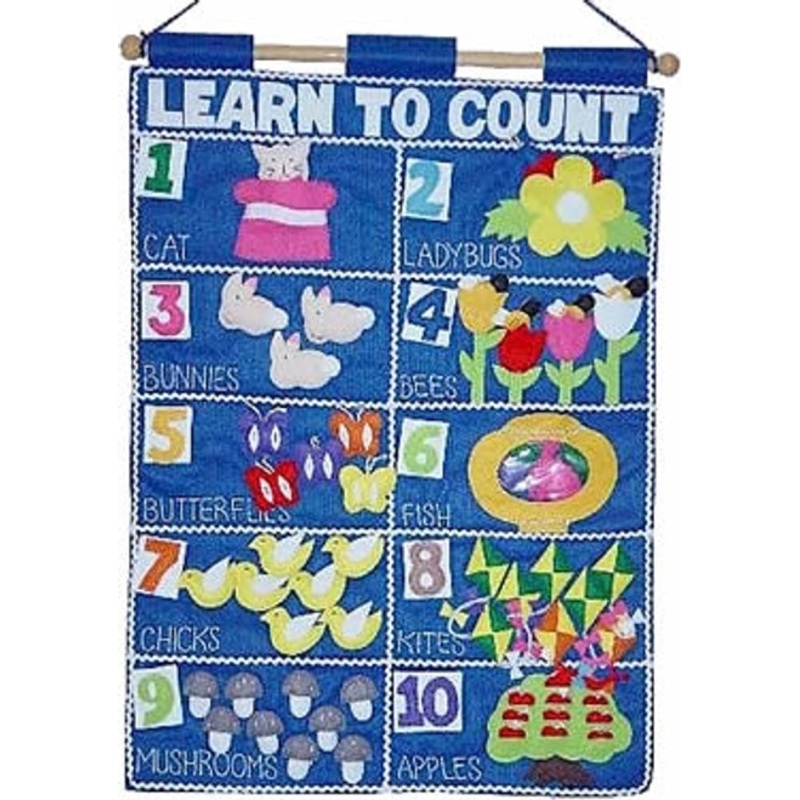 "Learn to Count Wall Hanging"