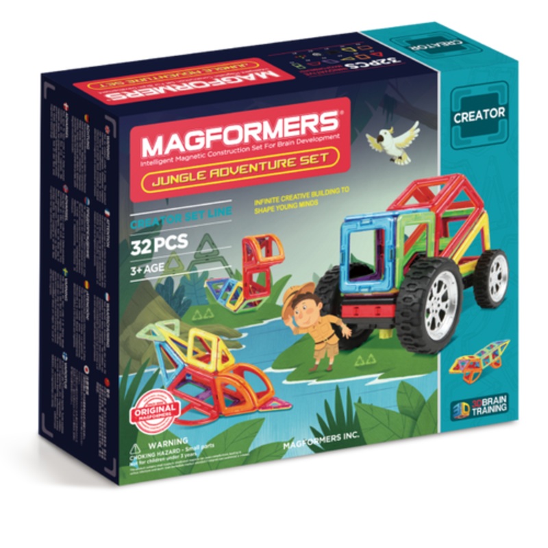 "Magformers - Jungle Adventure Set 32 pce"