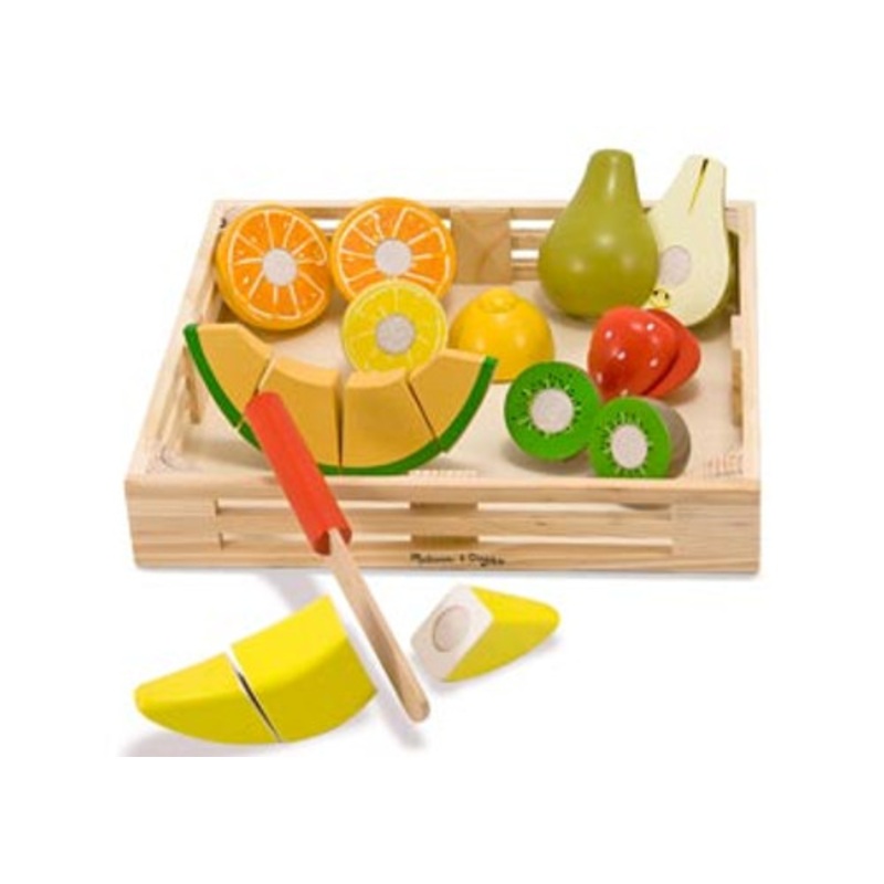 "Melissa & Doug - Cutting Fruit Crate"