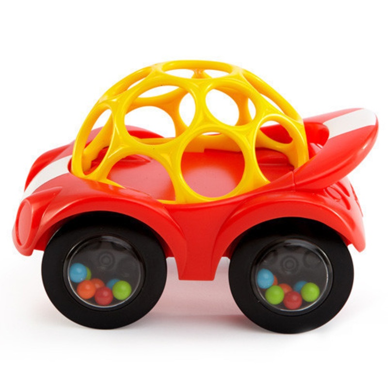 "Oball Rattle & Roll - Red & Yellow"