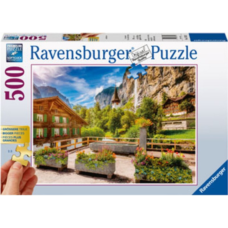 "Ravensburger 500pc - Lauterbrunnen