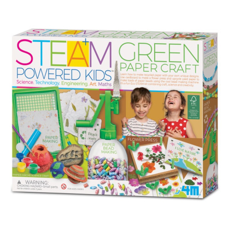 "4M - STEAM Powered Kids - Green Paper Craft"