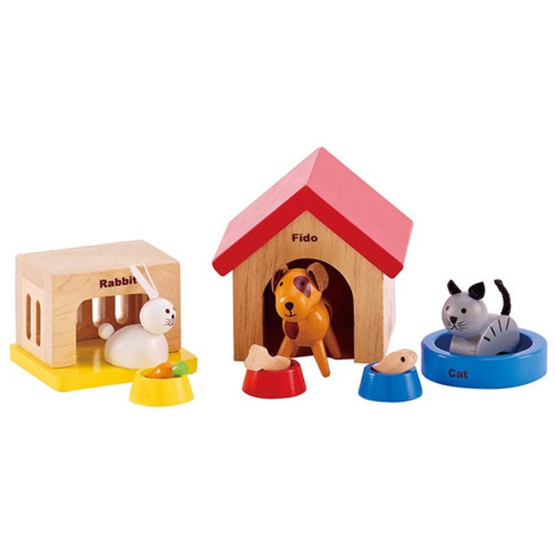 "Hape Family Pet Set"