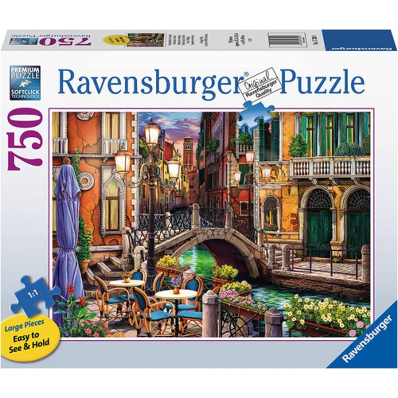 "Ravensburger 750pc - Venice Twilight Large Format Puzzle"
